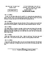 Đề thi tuyển sinh Lớp 10 THPT chuyên Lê Khiết môn Lịch sử - Năm học 2014-2015 - Sở giáo dục và đào tạo Quảng Ngãi